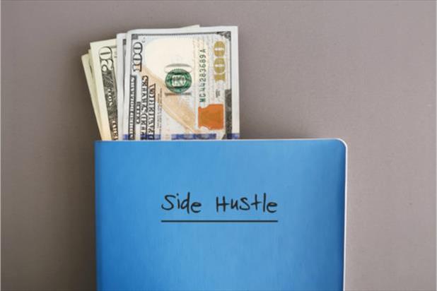 cash from a side hustle job