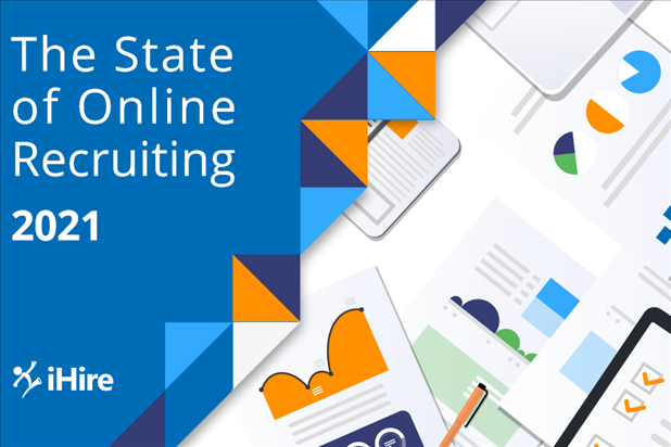 Cover of State of Online Recruiting Report 2021