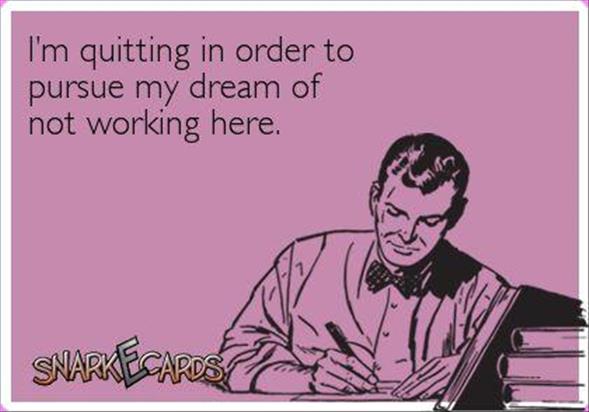 quitting resolution