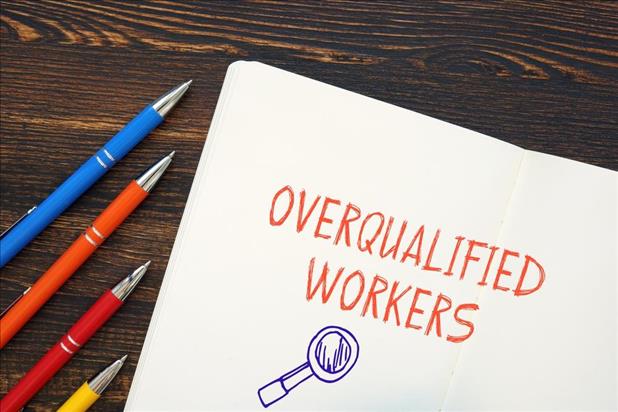Overqualified workers