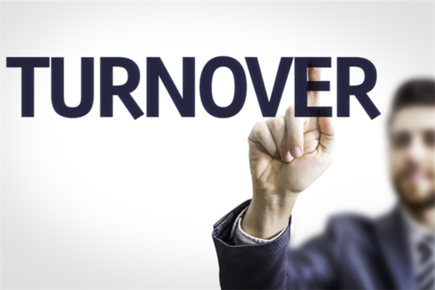 Employer pointing to the word "turnover"