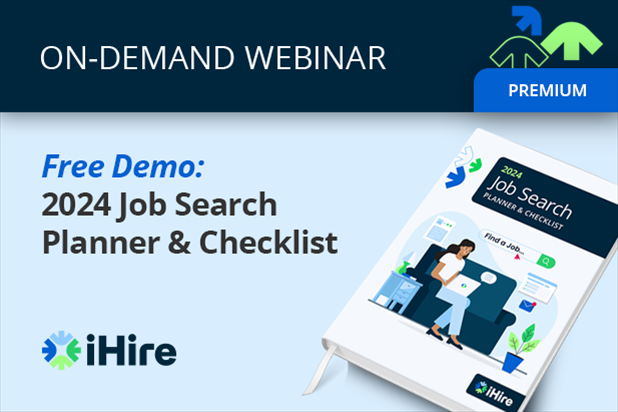 Free Demo: 2024 Job Search Planner & Checklist [Video Webinar]