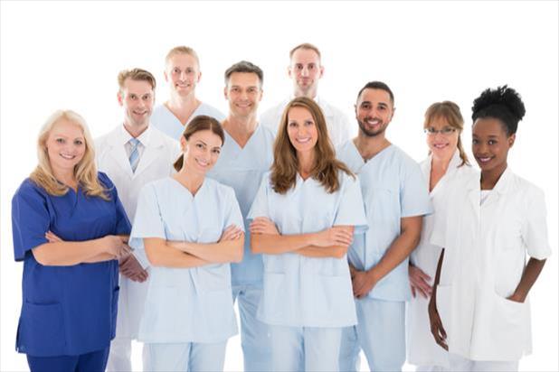 group of dental staff