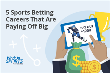 5 Sports Betting Careers Graphic