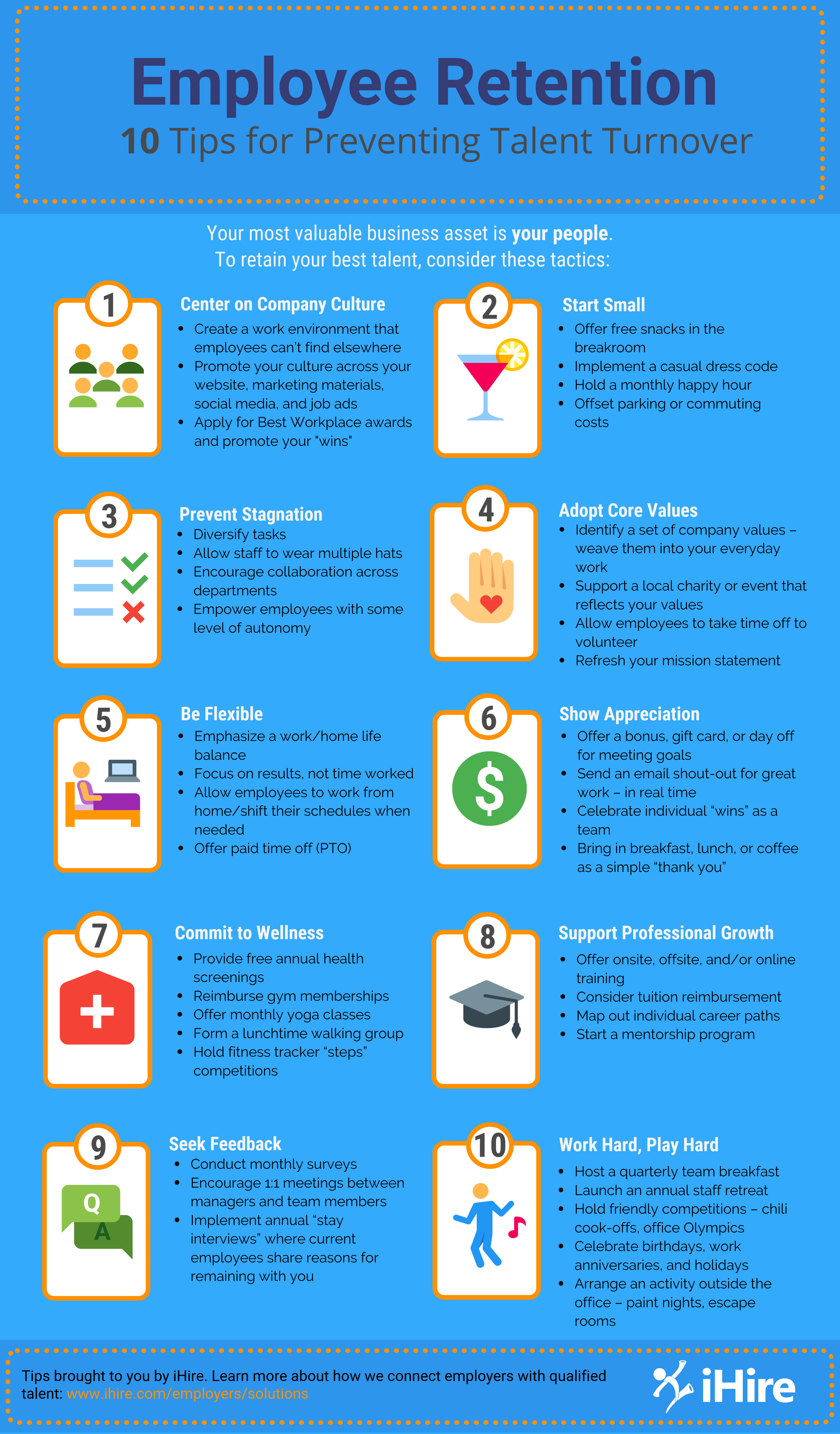 Infographic Tips The Essential Nature Of Employee Retention