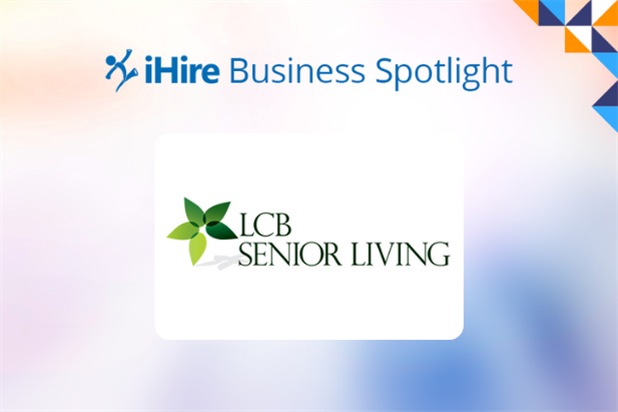 business spotlight with LCB Senior Living logo