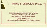 Irving Lebovics DDS