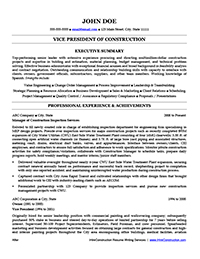 Sample Resume 2 After Professional Writing