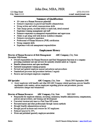 resume before professional writing