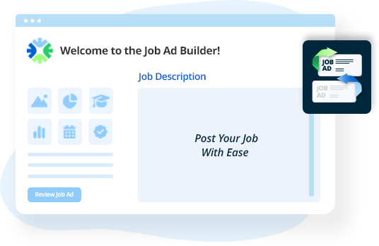 Job Ad builder illustration