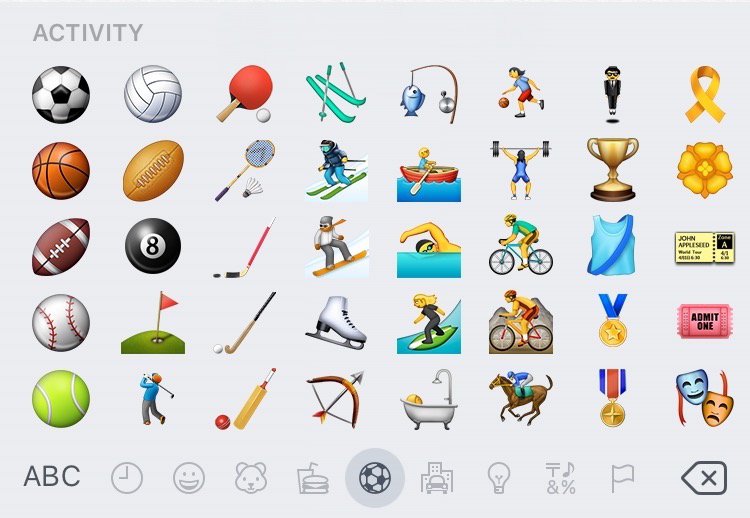 emojis in sports and society