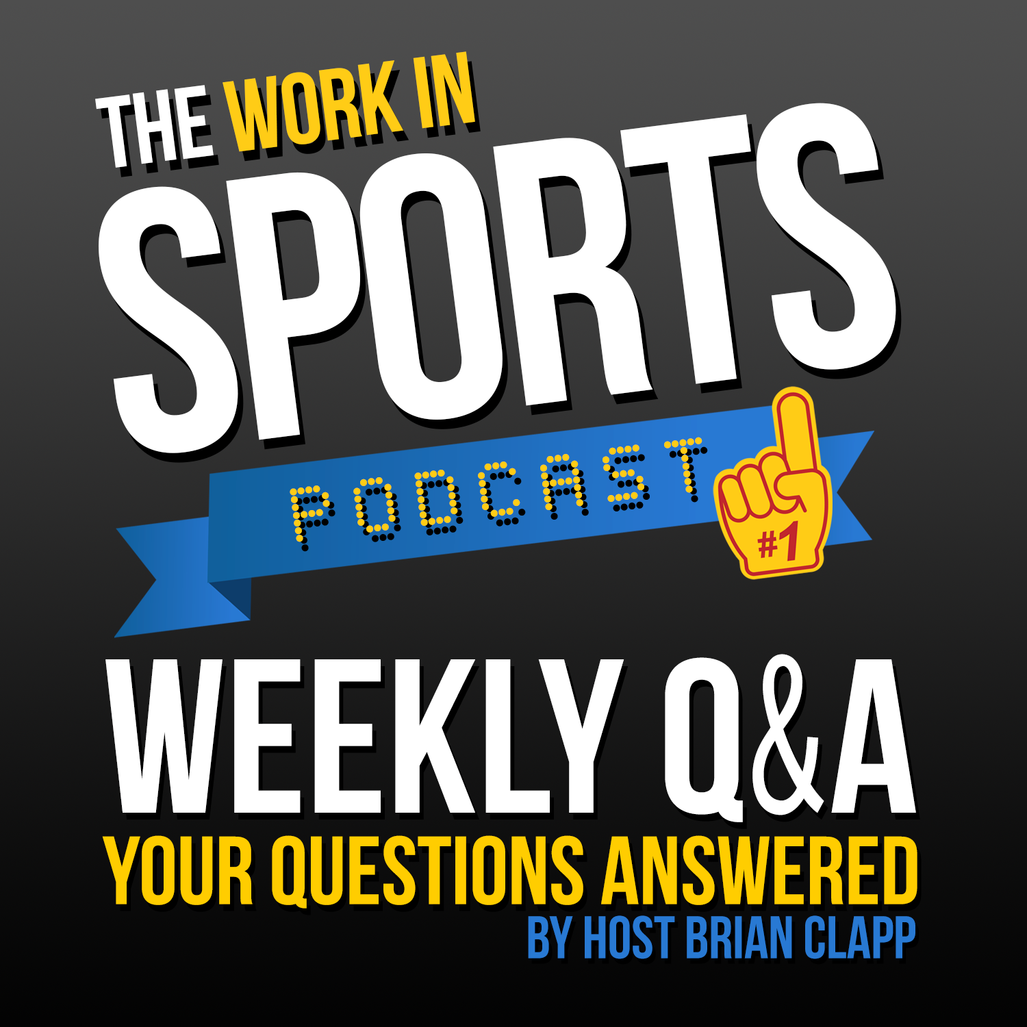 work in sports podcast with brian clapp